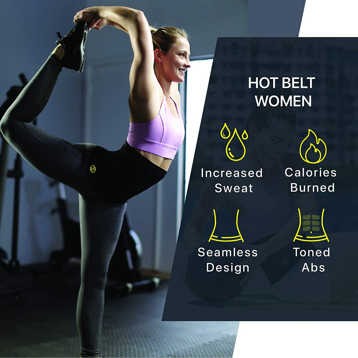 Hot Sweat Slimming Belt – Free Size