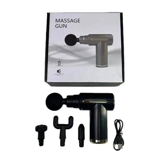 Professional Deep Tissue Massage Gun – 4 Heads