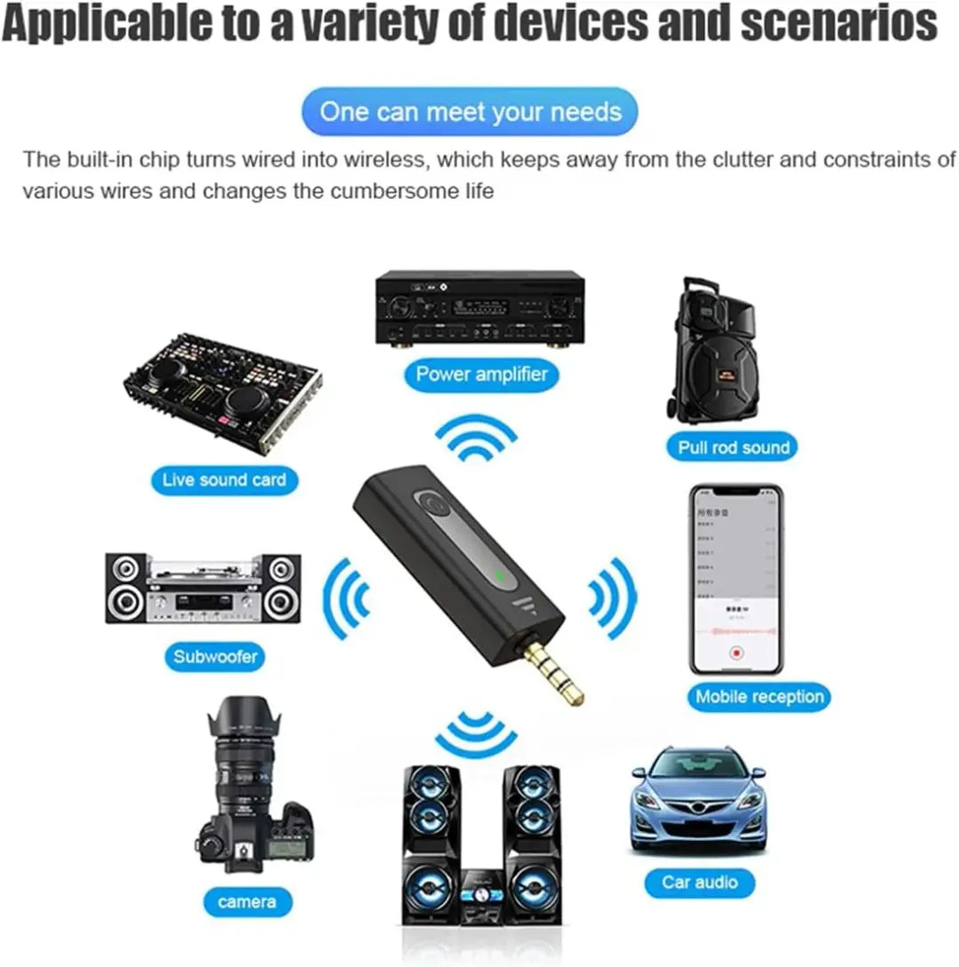K35 Wireless Lavalier Microphone – For Mobile & Camera