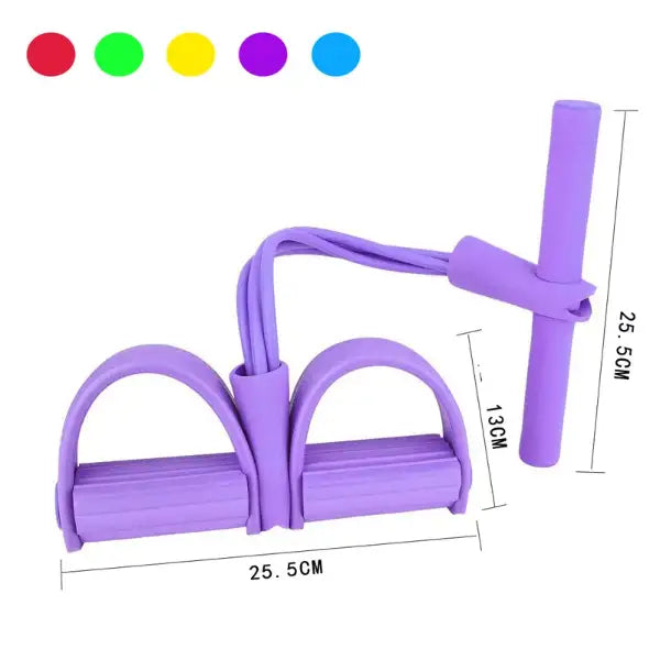 Rubber Pull Tummy Trimmer Resistance Band
