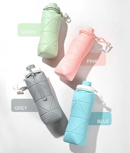 Silicone Folding Water Bottle – 600ML