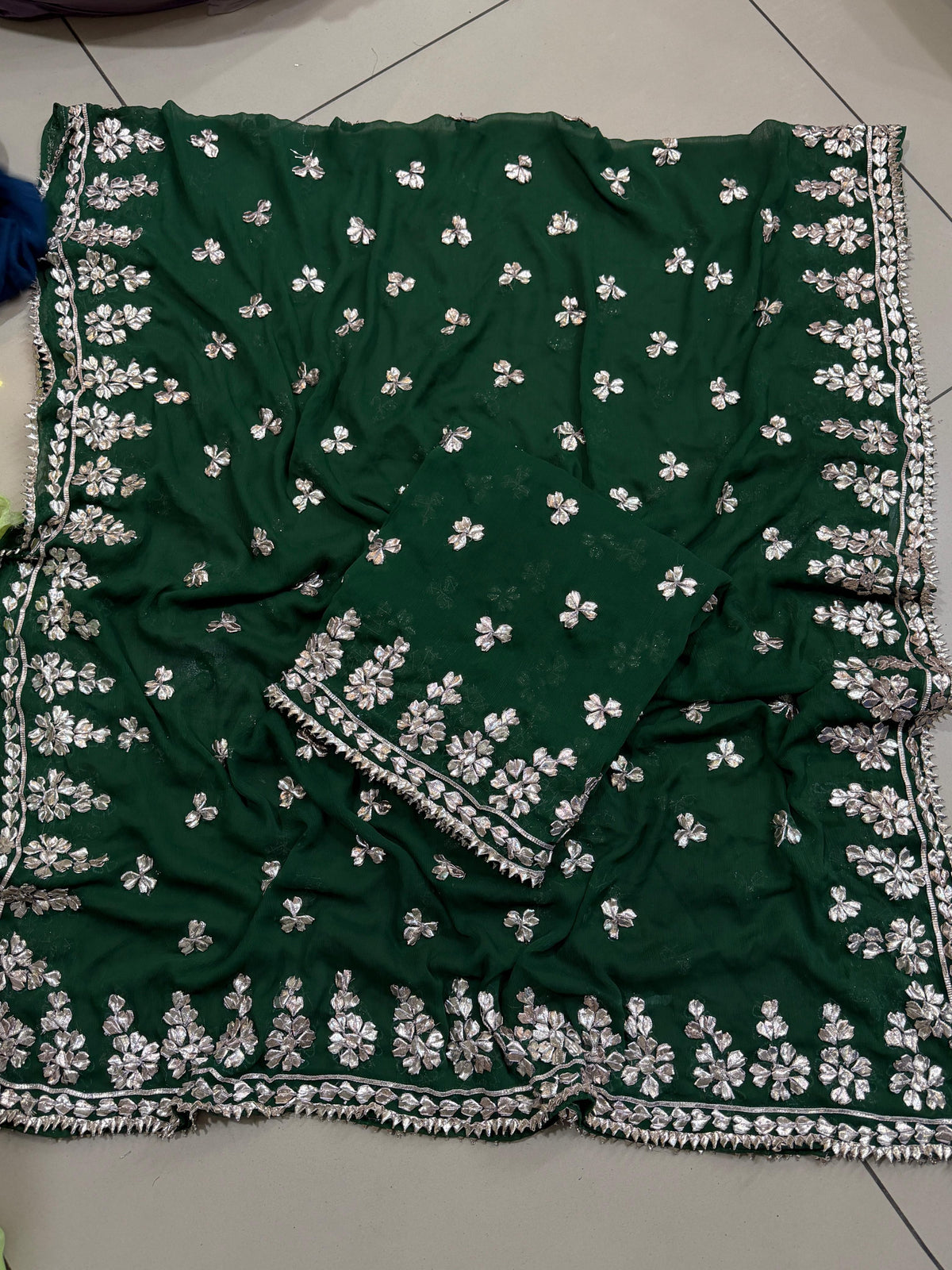 Handmade Gotta Work 2-Piece Chiffon Suit