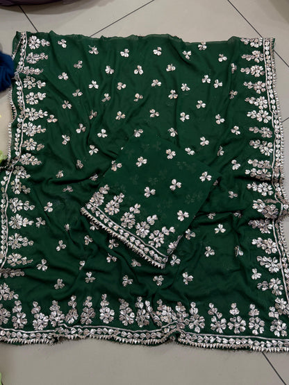 Handmade Gotta Work 2-Piece Chiffon Suit