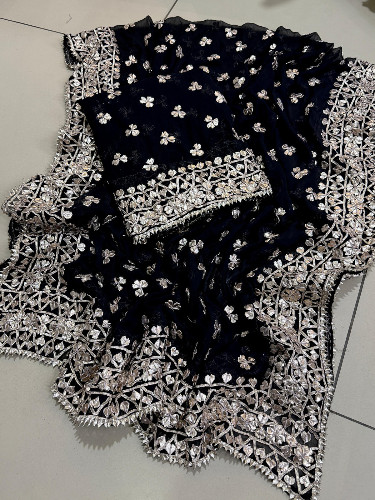 Handmade Gotta Work 2-Piece Chiffon Suit