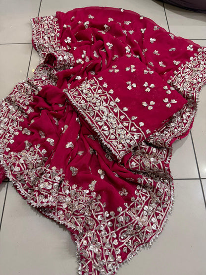 Handmade Gotta Work 2-Piece Chiffon Suit