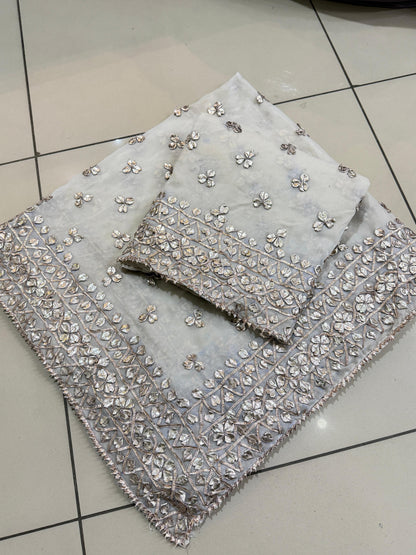 Handmade Gotta Work 2-Piece Chiffon Suit