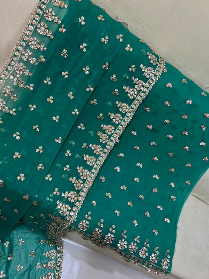 Handmade Gotta Work 2-Piece Chiffon Suit