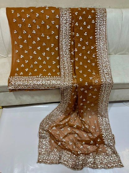Handmade Gotta Work 2-Piece Chiffon Suit