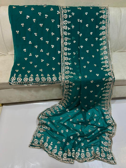 Handmade Gotta Work 2-Piece Chiffon Suit
