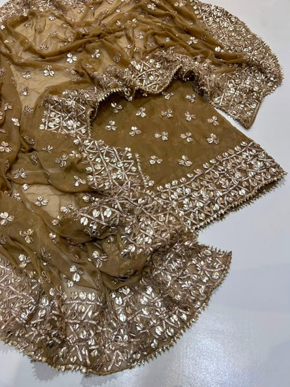 Handmade Gotta Work 2-Piece Chiffon Suit