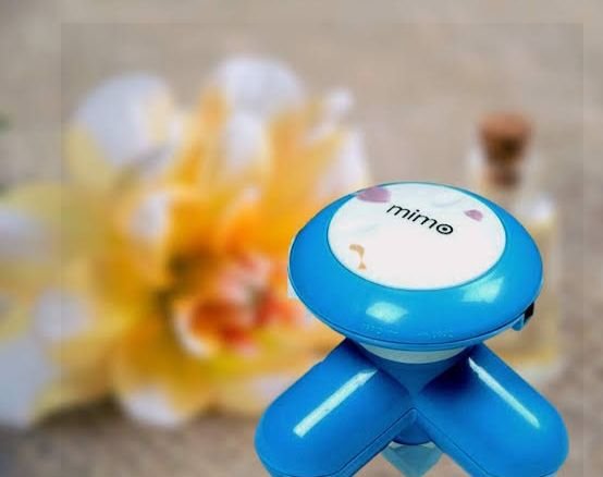 Mini Mimo Electric Body Massager with USB & Battery Power | Portable Handheld Muscle Pain Relief Machine with Free Head Massager (Random Color) - Image 4