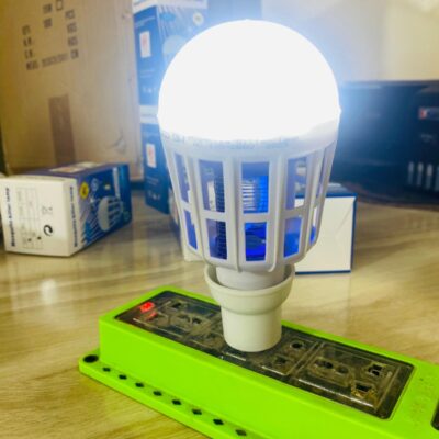 Mosquito Killer Bulb – 2-in-1 UV Mosquito Trap & Energy-Saving LED Light | Electric Insect Killer Lamp for Home & Office (15W)