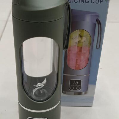 Portable USB Rechargeable Blender & Juicer – Personal Wireless Mini Smoothie Maker with Stainless Steel Blades for Shakes, Juices & Smoothies | Compact Travel Blender