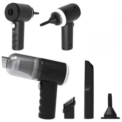 3-in-1 Portable Wireless Vacuum Cleaner – Handheld Car Vacuum, Air Duster & Blower Air Pump for Home and Car Cleaning