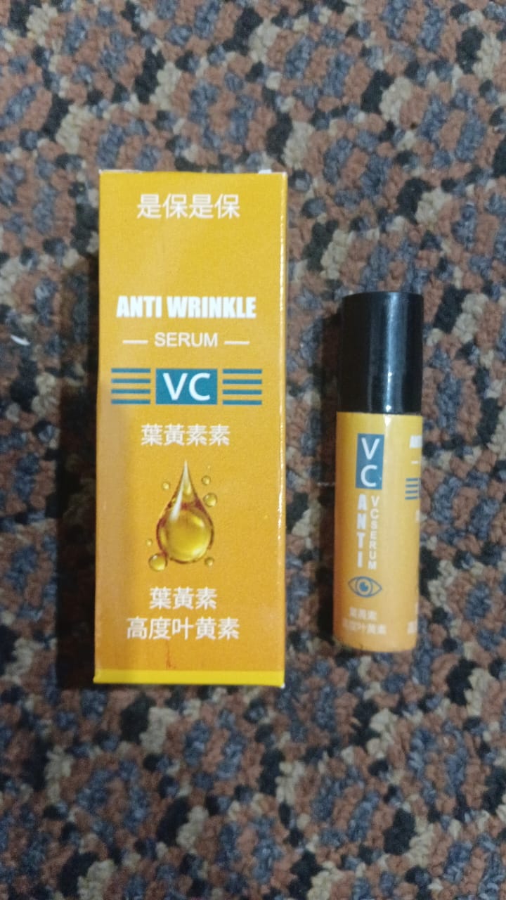 VC Lutein Anti-Wrinkle Serum 120ML – Anti-Aging Face Serum for Fine Lines, Firm Skin & Radiant Glow | Lightweight & Fast Absorbing