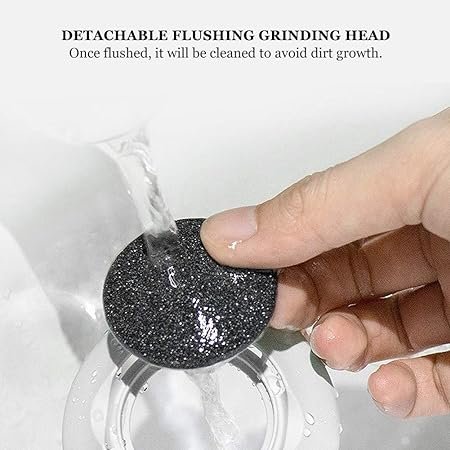 Rechargeable Electric Foot Pedicure Grinder & Callus Remover Machine | Automatic Dead Skin Remover Foot Scrubber with Vacuum Suction - Image 3
