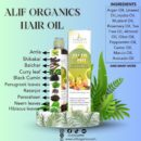 Alif Organics Natural Hair Oil 200ML – Herbal Hair Growth Oil with Amla, Reetha & Shikakai | Reduces Hair Fall, Repairs Damage & Nourishes Scalp