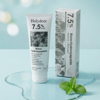 Holydeer Recovery Toothpaste 120g | 7.5% Nano Hydroxyapatite for Enamel Repair, Sensitivity Relief & Natural Teeth Whitening