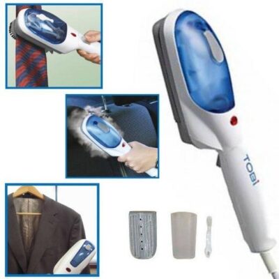 TOBI Portable Travel Garment Steamer – Handheld Clothes Wrinkle Remover | Fast Heat Fabric Steamer for Home & Travel