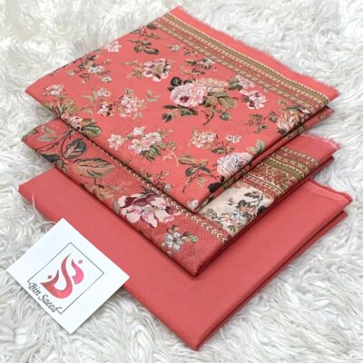 Bin Saeed 100% Original Printed Lawn 3PC Suit Article 10