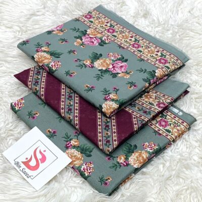 Bin Saeed 100% Original Printed Lawn 3PC Suit Article 11