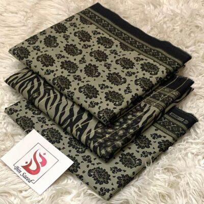 Bin Saeed 100% Original Printed Lawn 3PC Suit Article 12