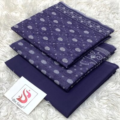 Bin Saeed 100% Original Printed Lawn 3PC Suit Article 13