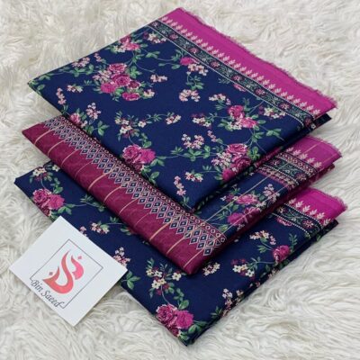 Bin Saeed 100% Original Printed Lawn 3PC Suit Article 16