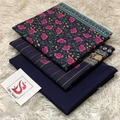 Bin Saeed 100% Original Printed Lawn 3PC Suit Article 29