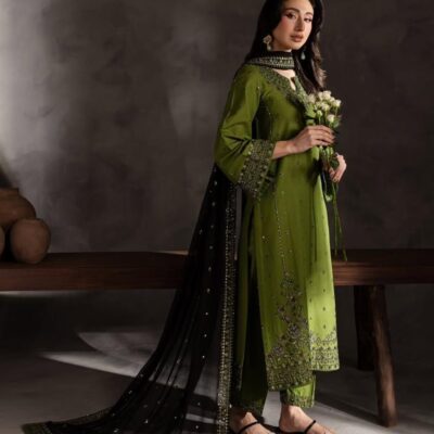 Mushq 4108 Airjet Lawn Embroidered Suit – Summer Collection Article 2