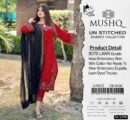 Mushq 4108 Airjet Lawn Embroidered Suit – Summer Collection