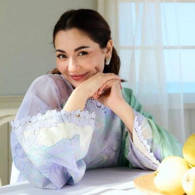 Zara Shahjahan Premium Lawn 3PC Embroidered Suit - Hania Aamir Inspired