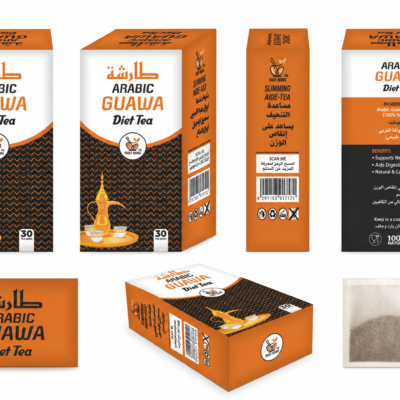 Arabic Guava Diet Tea – 100% Natural Guava Leaf Slimming Tea | Supports Weight Management & Digestion | Caffeine-Free | 30 Tea Bags