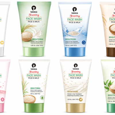 Tarisha Foaming Face Wash Rice & Milk – Brightening Face Cleanser for All Skin Types | Refreshing & Clear Complexion Formula